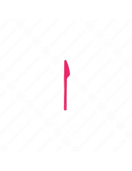 COLTELLI COLORS DOPLA - 20pz - FUCSIA