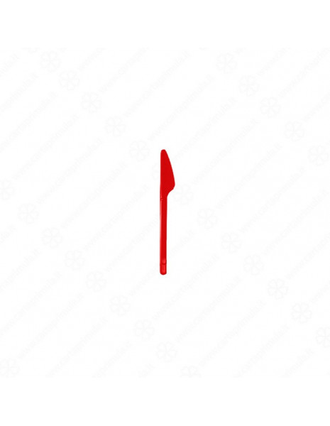 COLTELLI COLORS DOPLA - 20pz - ROSSO