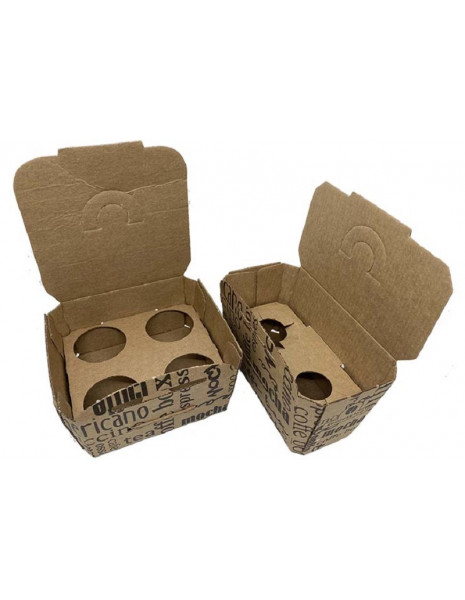 SCATOLA ECOFFE x2 CAFFE/CAPPUCCINO pz.50