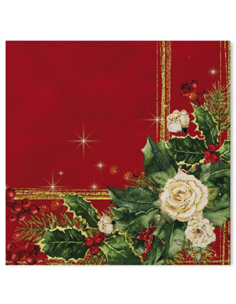 TOVAGLIOLI 33x33 ELEGANCE X-MAS pz.20