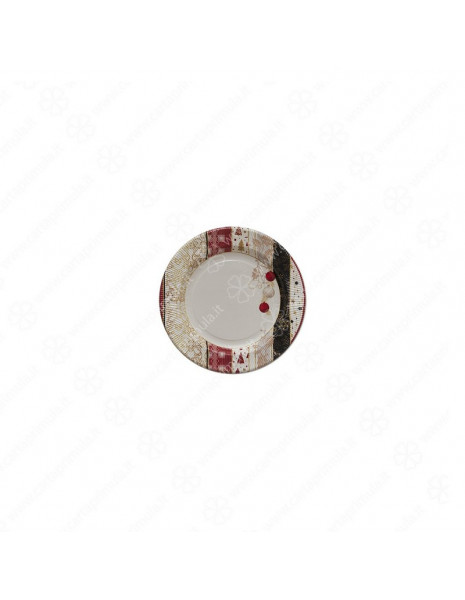 PIATTINI - X-MAS PATCHWORK - diametro...