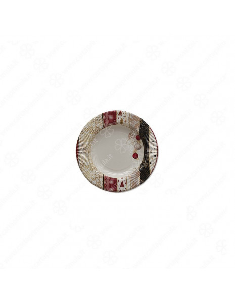 PIATTI FONDO - X-MAS PATCHWORK -...