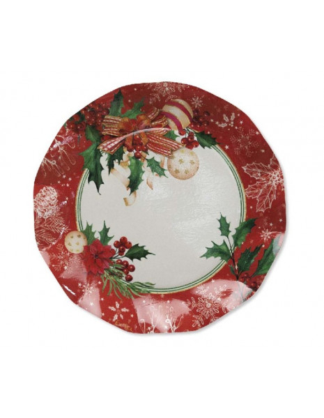 PIATTI GRANDI COMPOSTABILI X-MAS...
