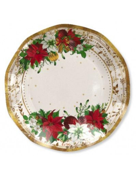 PIATTO DOLCE CHRISTMAS EVE CM21 PZ 8