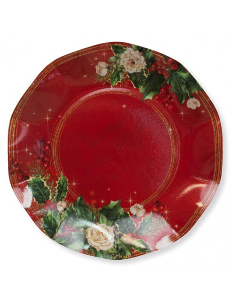 PIATTO PICCOLO ELEGANCE X-MAS cm.21 -...