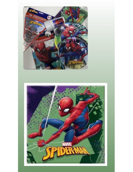 TOVAGLIOLO 33X33 SPIDERMAN cm.20