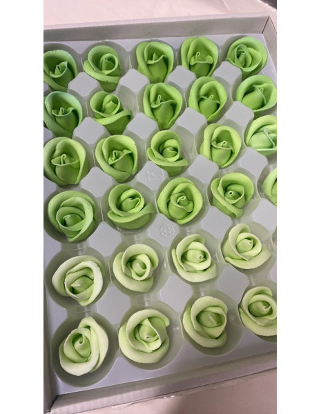 ROSA PICCOLA VERDE SFUSA