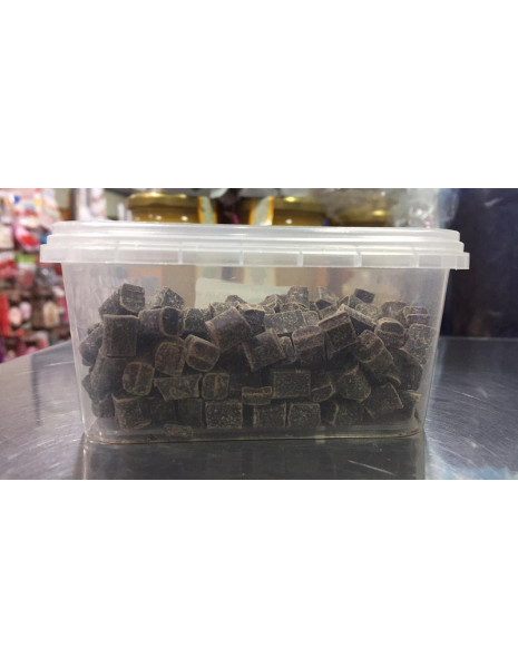 PEZZI DI CIOCCOLATO FONDENTE GR 100