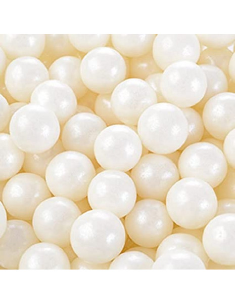 PERLE TONDO BIANCO 1CM GR 100