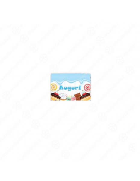 DECORAZIONE ALIMENTARE - TARGHETTA DI...