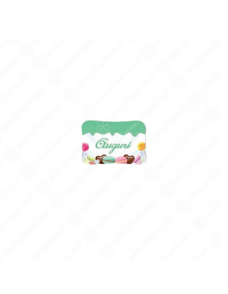 DECORAZIONE ALIMENTARE - TARGHETTA DI...
