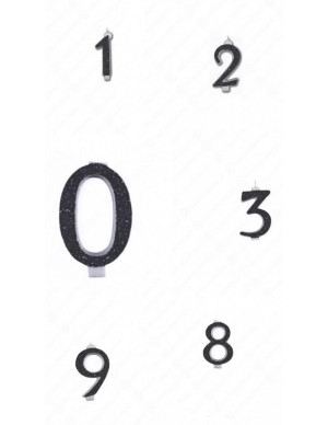 CANDELA - GLITTERATA NERO - 0