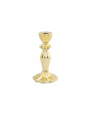 CANDELABRO IN VETRO ORO...