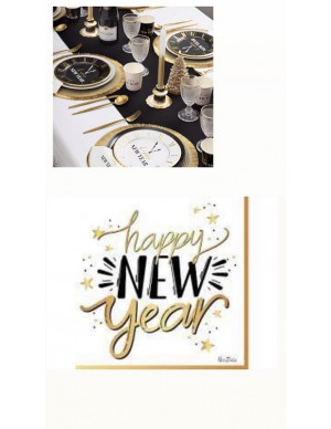 TOVAGLIOLI 33X33 HAPPY NEW...