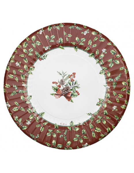 SOTTOPIATTI CM 33 CHRISTMAS TIME PZ 6