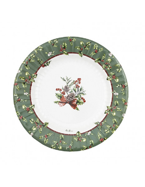 PIATTI ROUND SHAPE CM.27 CHRISTMAS...