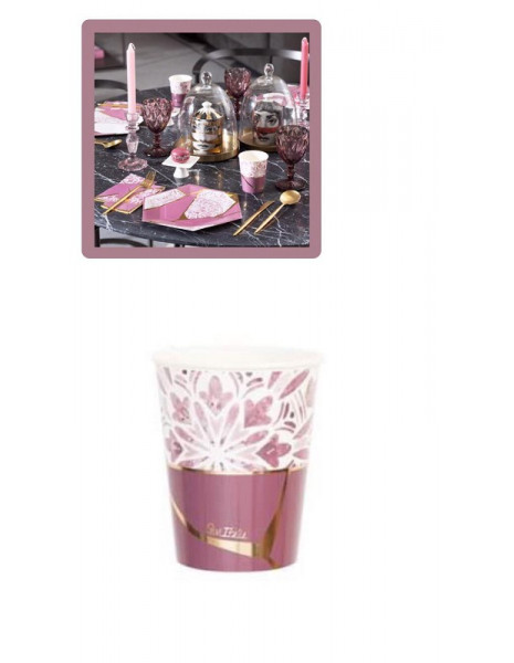 BICCHIERE KINTSUGI PINK 250cc+COVER