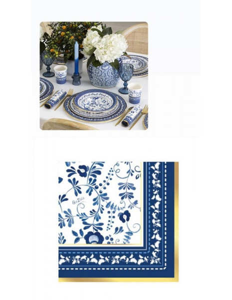 TOVAGLIOLI 33X33 BLUE GRACE 3 VELI PZ 16