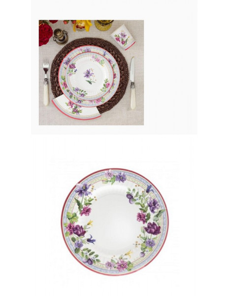 PIATTI BLOSSOM cm.21 pz.8