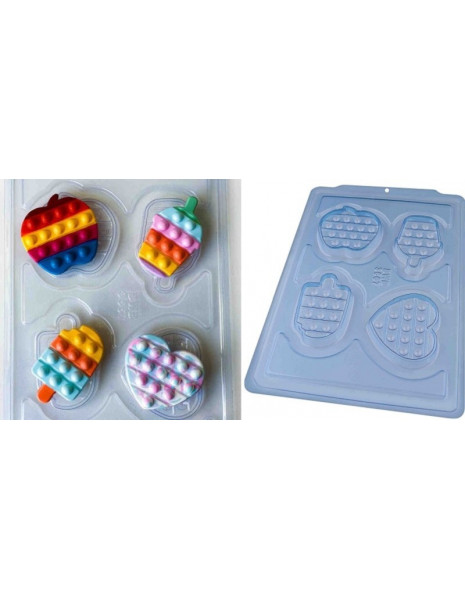 STAMPO PLASTIC ICE CREAM POP IT