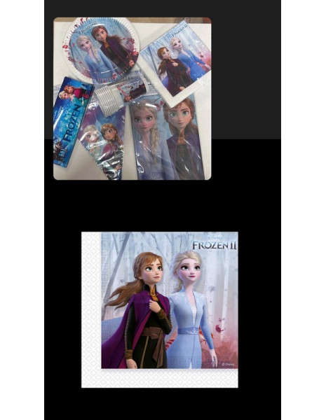 TOVAGLIOLI FROZEN 2 - 33x33 cm - 20pz