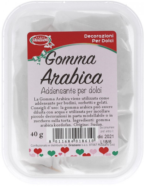 GOMMA ARABICA 40 gr.