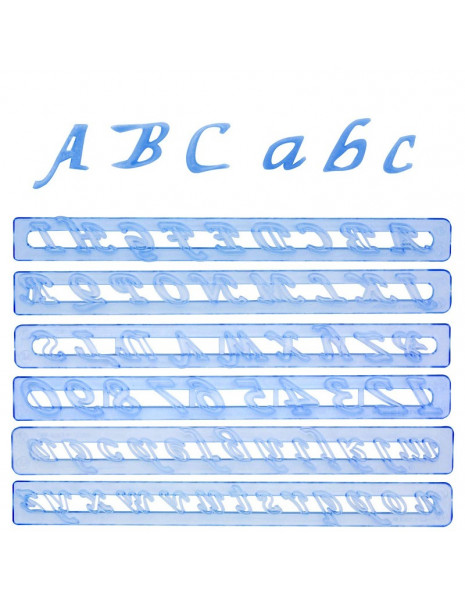 SET 6 LETTERE E NUMERI
