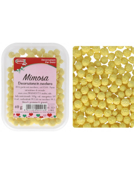 MIMOSA DI ZUCCHERO GIALLO GR40