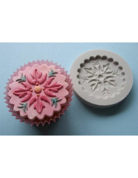 STAMPO IN SILICONE CUPCAKE FIORI