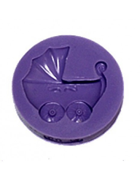 STAMPO IN SILICONE CARROZZINA