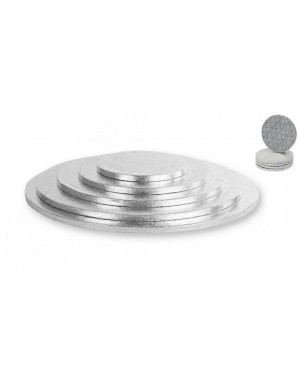 SOTTOTORTA TONDO 50 CM SILVER