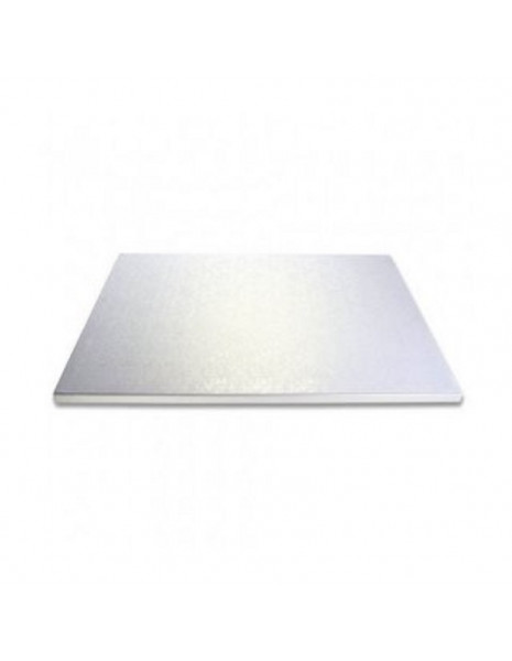 SOTTOTORTA RETTANGOLARE 40X60CM SILVER