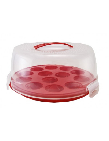 PORTATRTA E CUPCAKE CM28X12CM