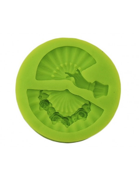 STAMPO IN SILICONE VENTAGLI 