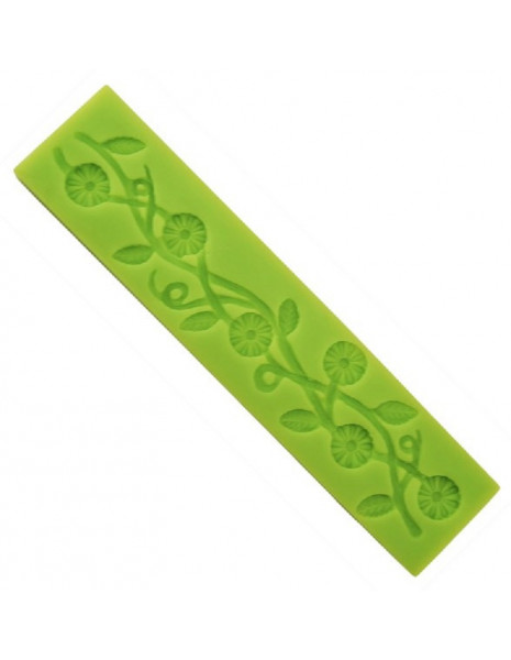 STAMPO IN SILICONE RAMO FIORITO
