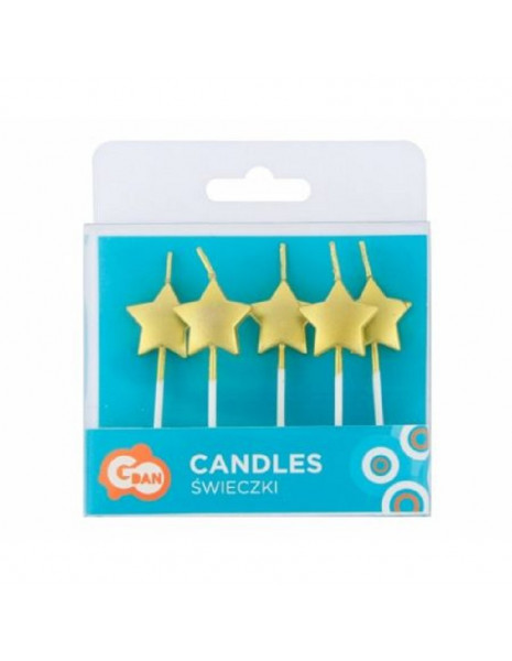 CANDELINE 5 STELLE ORO