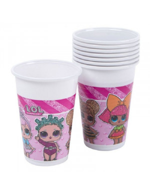 BICCHIERE LOL SURPRISE - 8pz