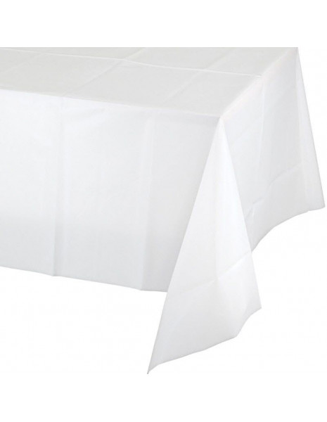 TOVAGLIA IN PLASTICA BIANCA 140CMX240CM