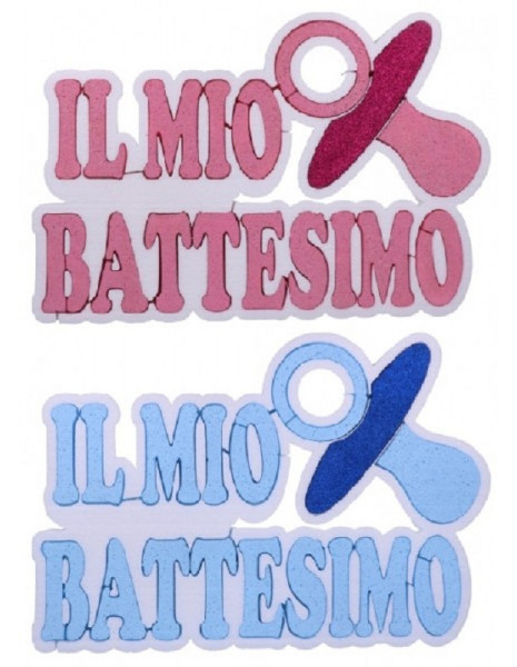 POLISTIROLO IL MIO BATTESIMO AZZURRO