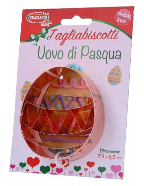 TAGLIAPASTA UOVO DI PASQUA cm.7,9x6,5