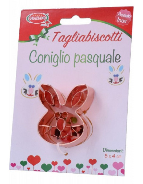 TAGLIAPASTA CONIGLIO PASQUA cm 5X4 