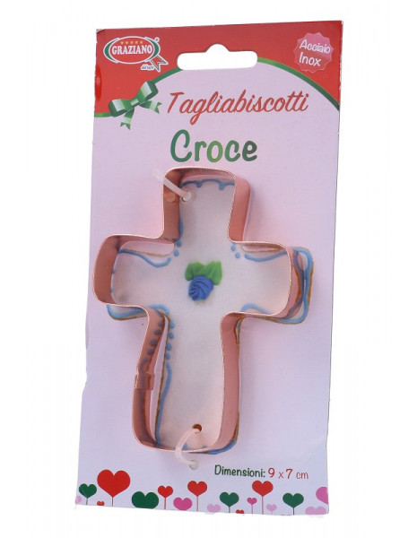 TAGLIABISCOTTI CROCE 9X7CM