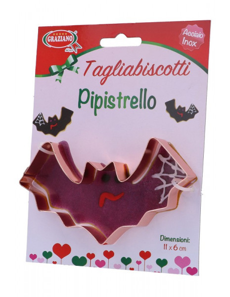 TAGLIABISCOTTI PIPISTRELLO 11X6CM