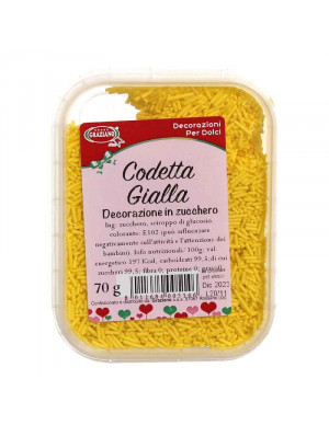 CODETTA GIALLA GR 70