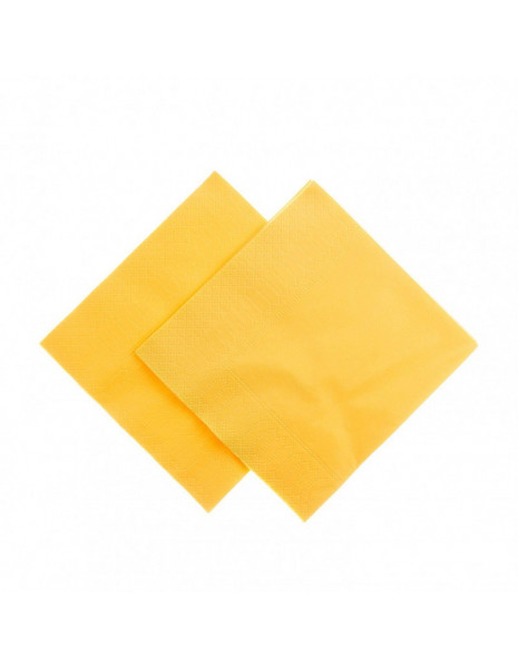 TOVAGLIOLI 25X25 2V/GIALLO PZ 50