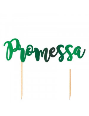 CAKE TOPPER PROMESSA CARTA