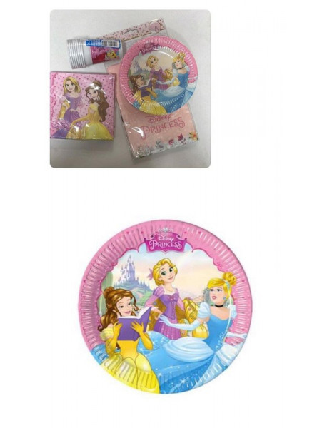 PIATTINI PRINCIPESSE DISNEY - 19,5 cm...