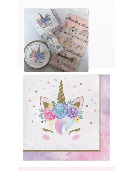 TOVAGLIOLI UNICORNO BABY - 33x33 cm -...