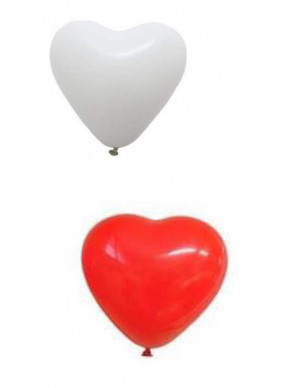PALLONI A FORMA DI CUORE pz 20