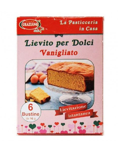 LIEVITO PER DOLCI VANIGLIATO PZ6